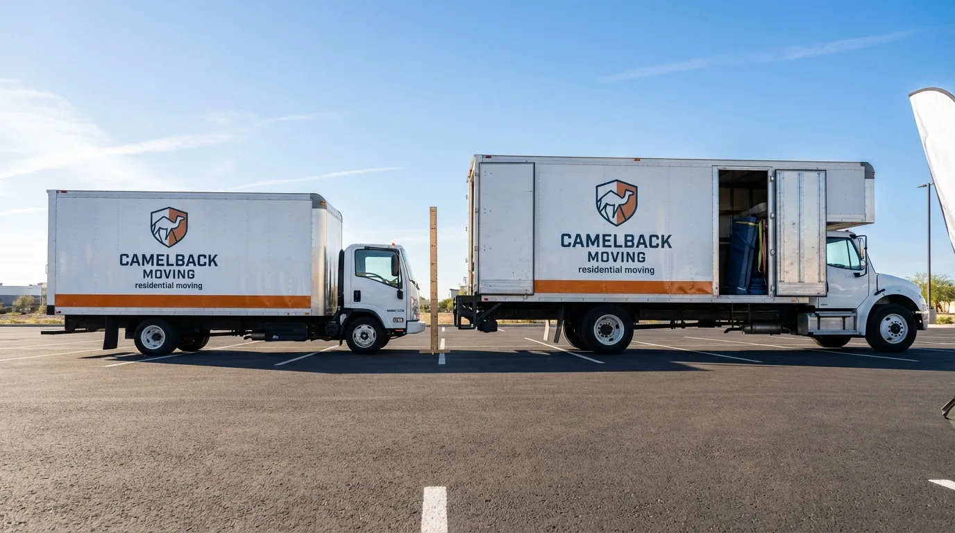 Moving truck size capacity guide in Smithville